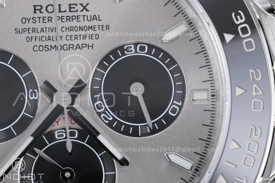 VSF VS4131 Dial Best Black 126519 Gray Edition Oysterflex V2 1:1 Strap Daytona (Weighted) on 0210